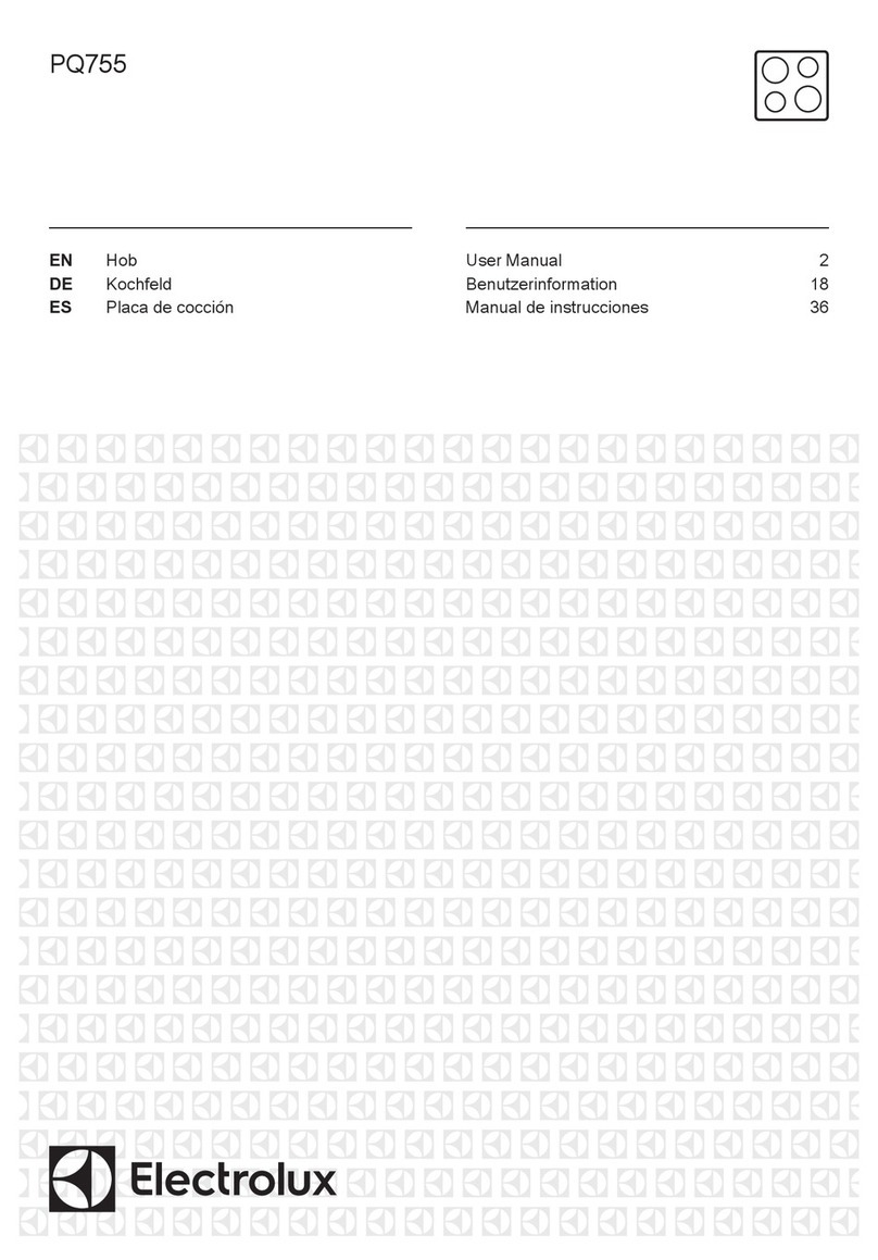 Electrolux PQ755 User manual