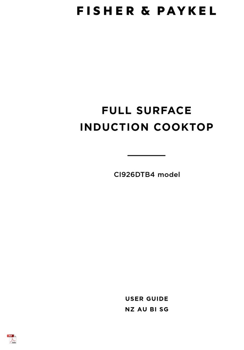 Fisher & Paykel CI926DTB4 User manual