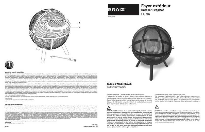 BRAIZ LUNA Assembly guide