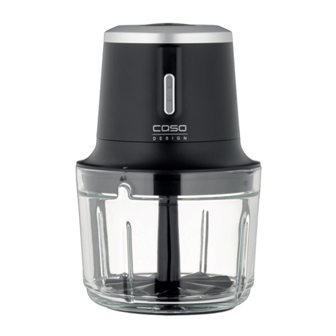 CASO DESIGN Chop & Go User manual