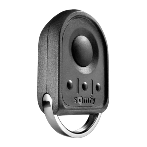 Allo RemoteControl SOMFY Keytis instructions