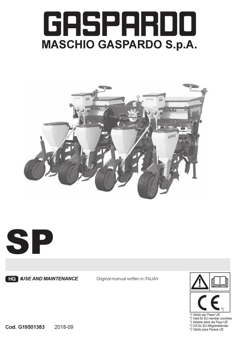 Gaspardo SP User guide