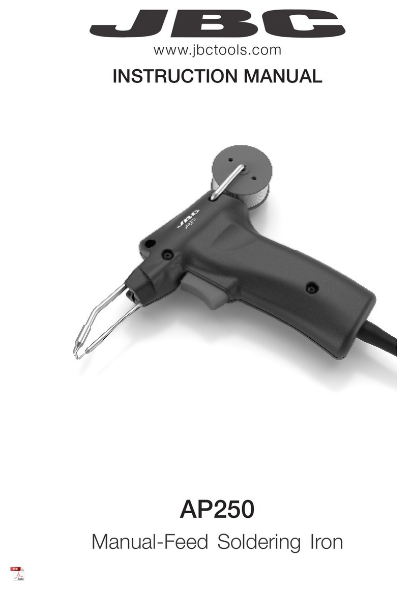 jbc AP250 instruction manual