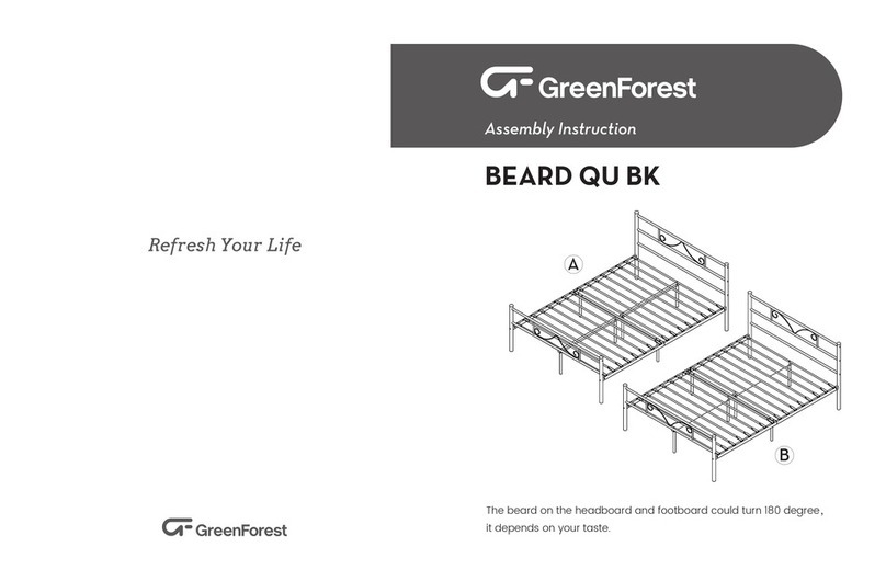 GreenForest BEARD QU BK Assembly instruction