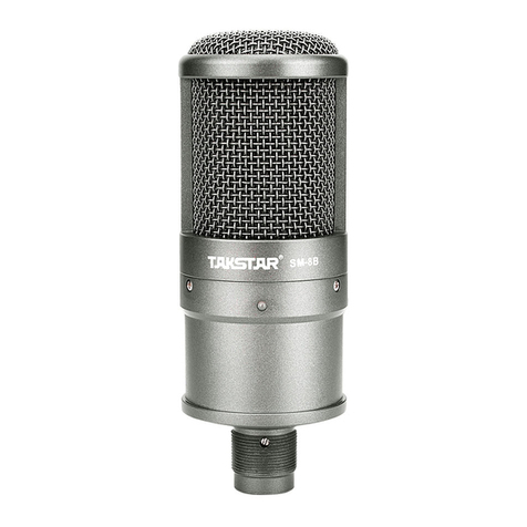Takstar SM-8B-S user manual