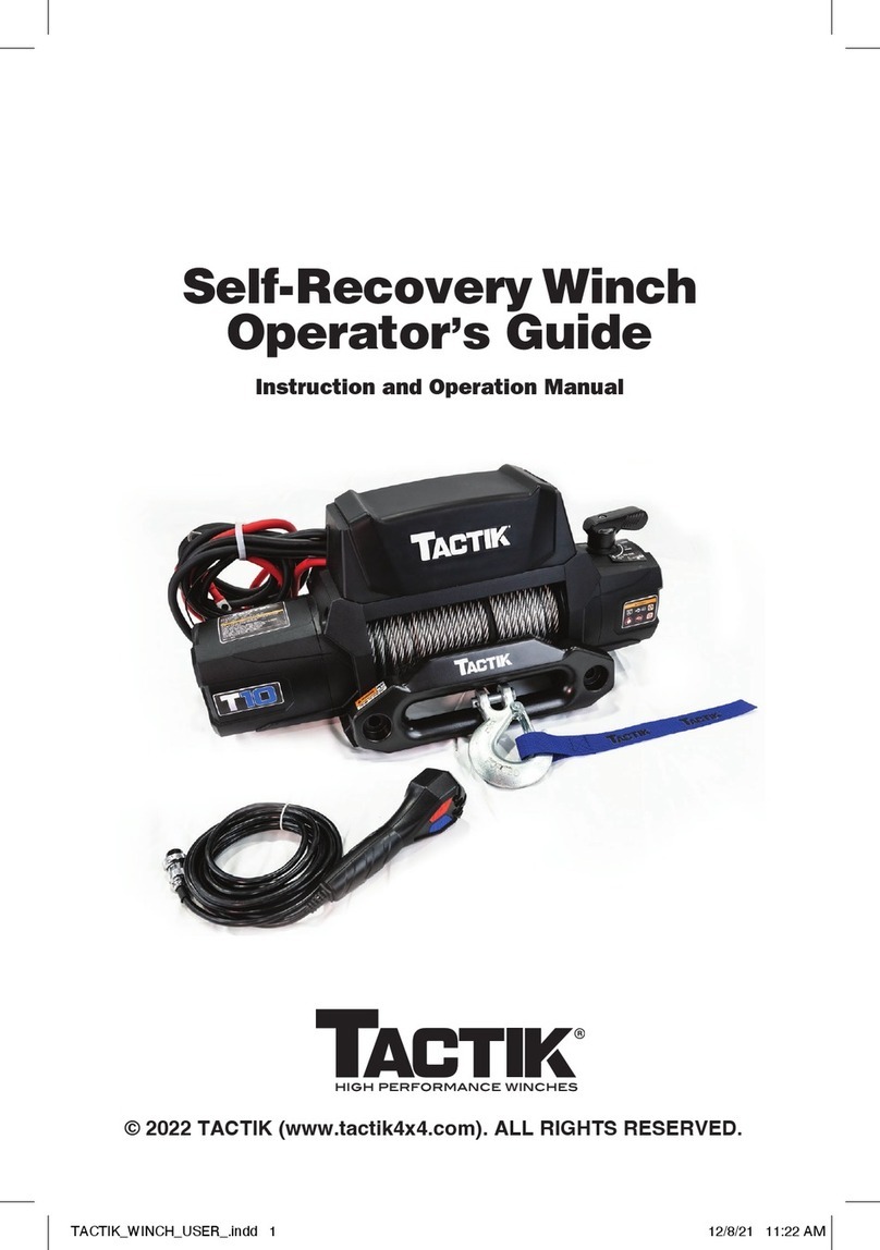 Tactik T10 Operator's guide