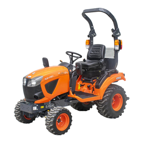 Kubota BX231D Operator's manual
