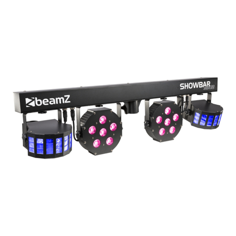 Beamz MADE EAZY SB02 SHOWBAR user manual