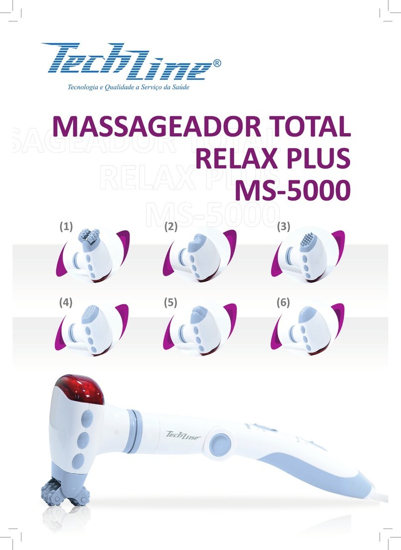 TechLine Total Relax plus MS-5000 instruction manual