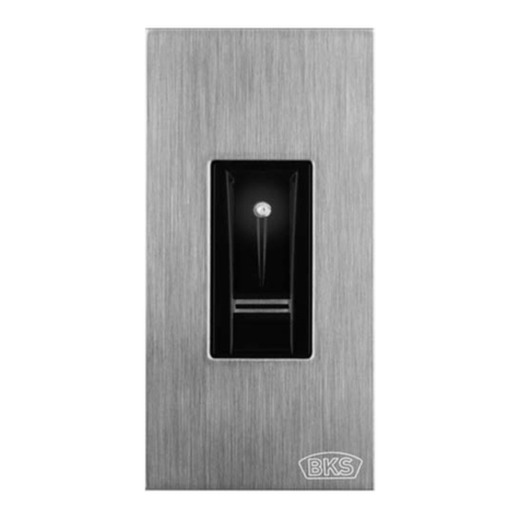 G-U BKS ekey B-55600-13-4-6 installation instructions