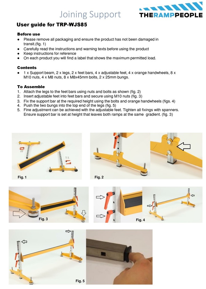 The ramp people TRP-WJS85 user guide