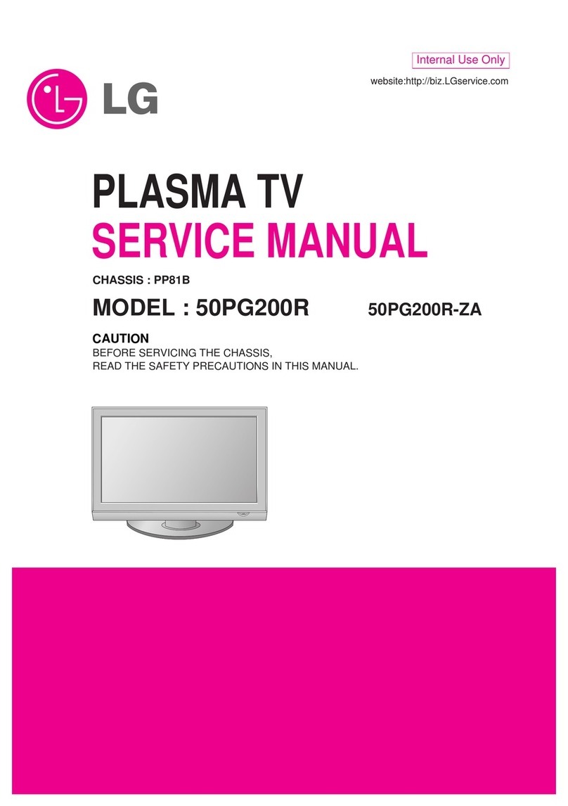 LG 50PG200R User manual