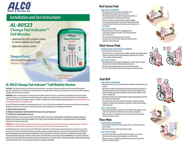 SMART ALCO AL-80523 Product manual