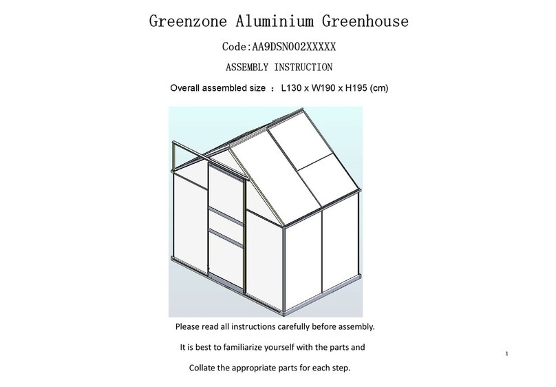 GREENZONE AA9DSN002XXXXX Assembly instruction