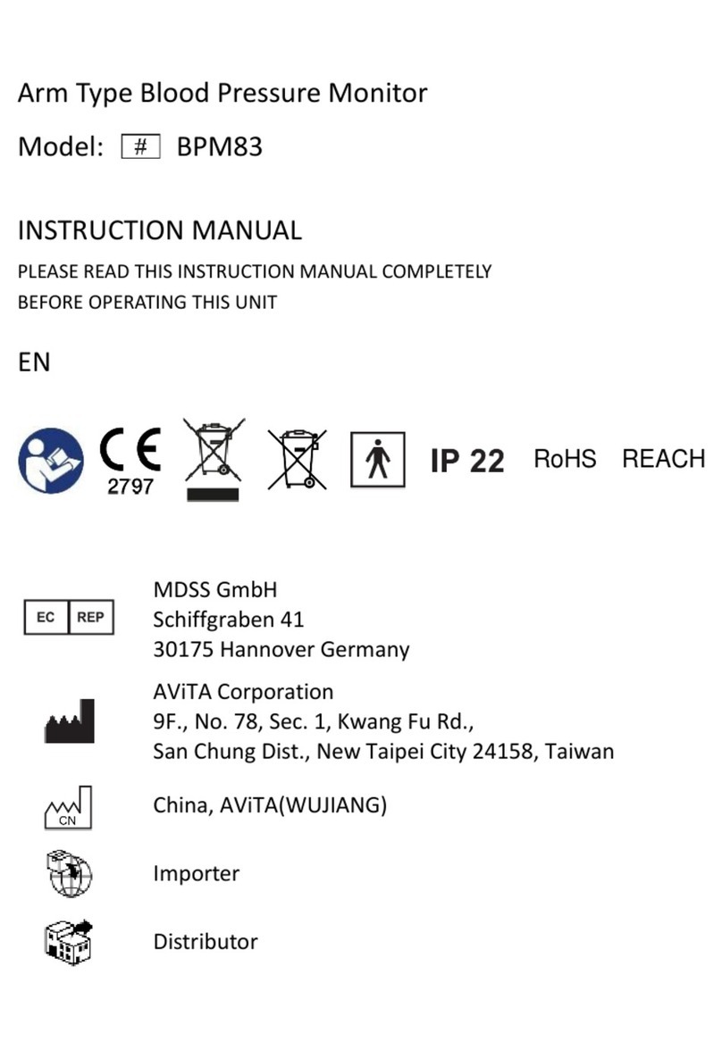Avita BPM83 User manual