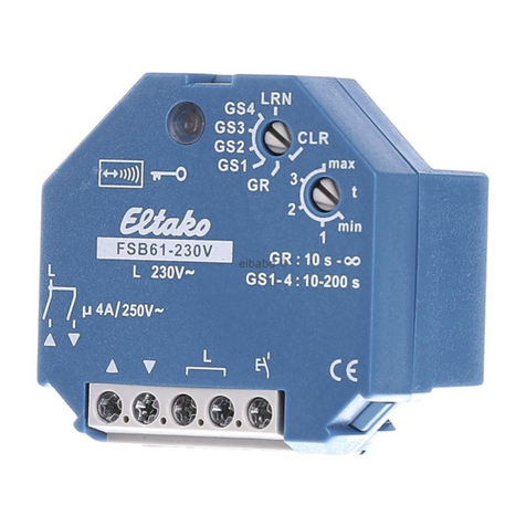 Eltako FSB61 Manual