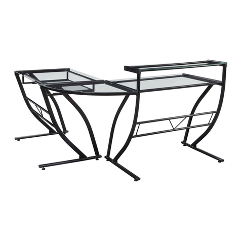 OSP Home Furnishings CONSTELLATION CSN6024GLD User manual