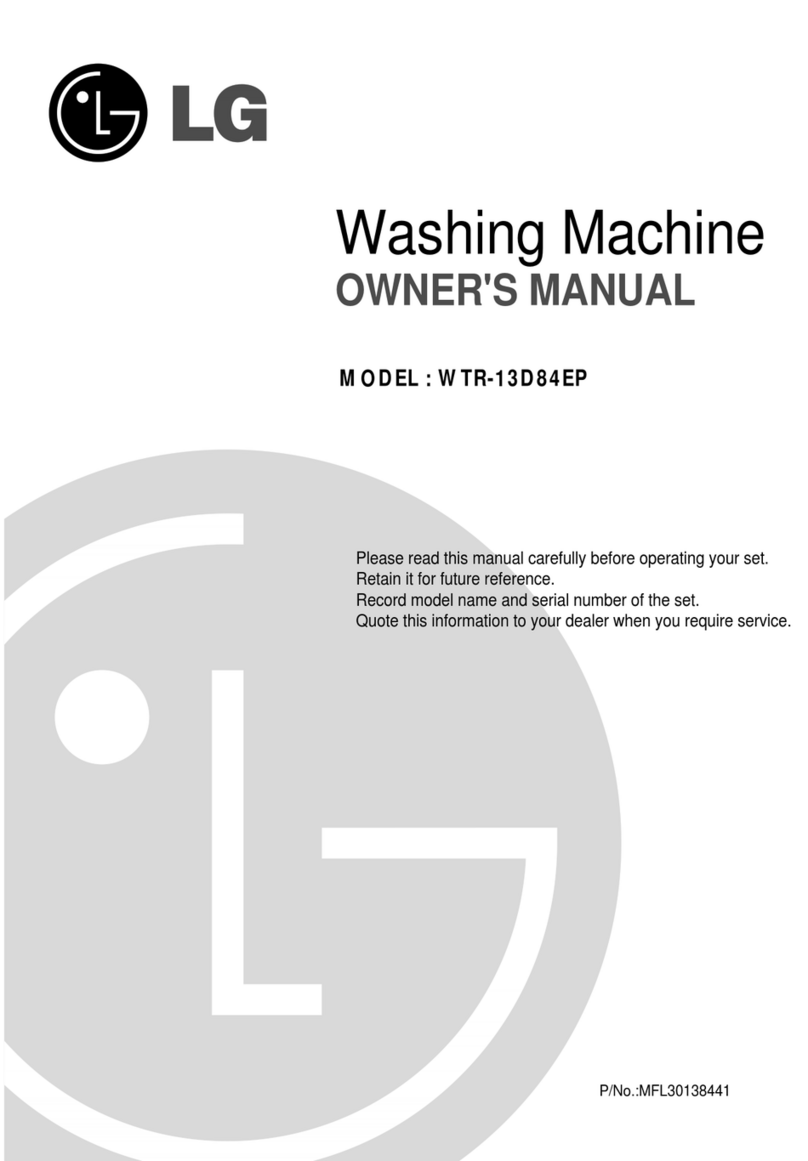 LG WTR-13D84EP User manual