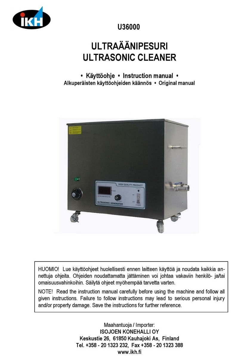 IKH U36000 instruction manual