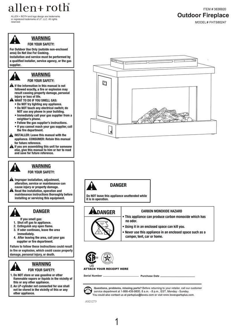 Allen + Roth FHTS80247 manual