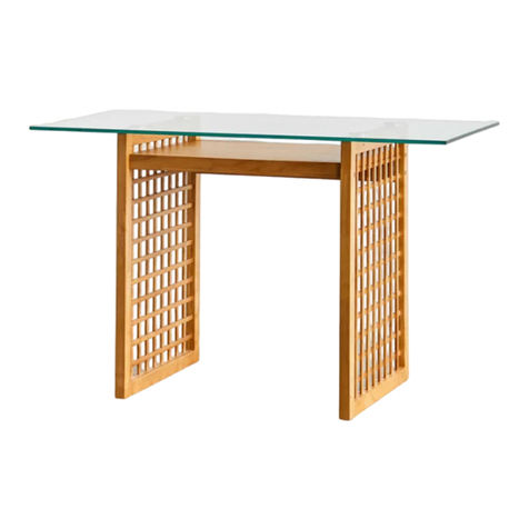 URBAN OUTFITTERS NYLA DESK Assembly instructions URBAN OUTFITTERS NYLA DESK Assembly instructions