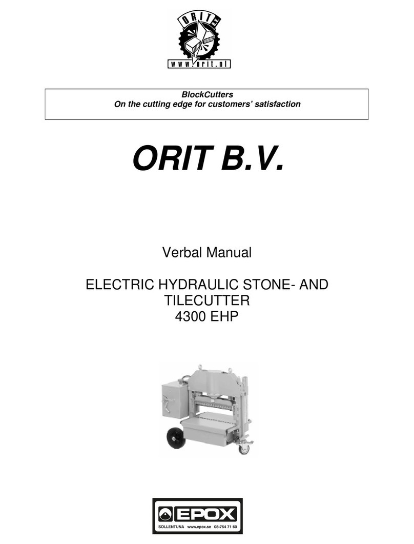 ORIT B.V. 4300 EHP manual