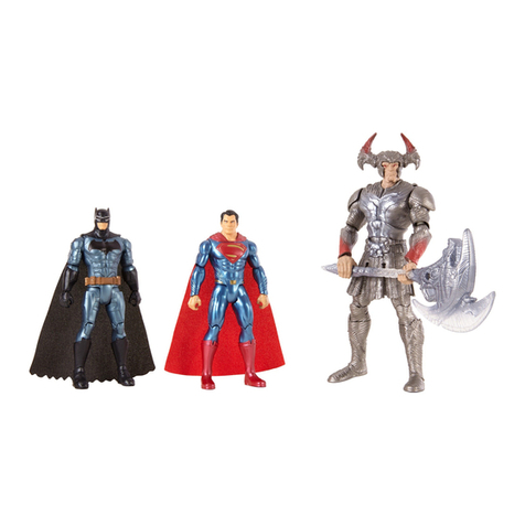 Mattel JUSTICE LEAGUE instructions