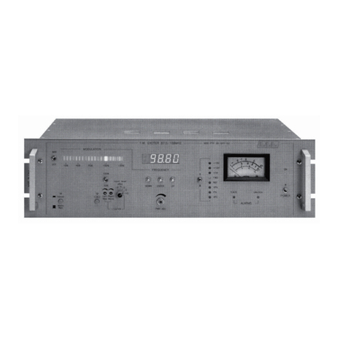 R.V.R. Elettronica PTX30 UHT/S3 User manual R.V.R. Elettronica PTX30 UHT/S3 User manual