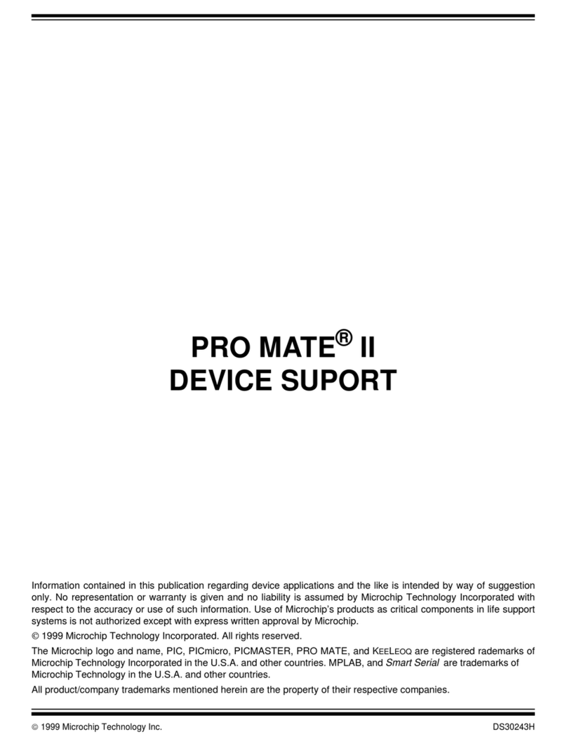 Microchip Technology PRO MATE II User manual