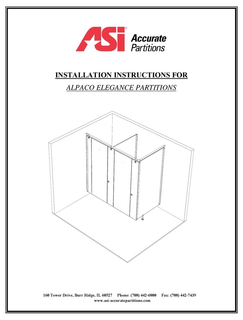ASI ALPACO ELEGANCE installation instructions
