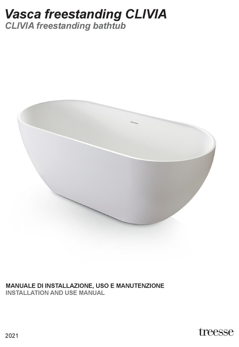 treesse CLIVIA Installation and use manual