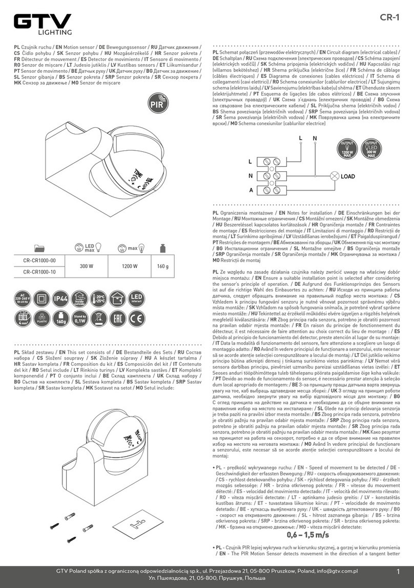 GTV CR-1 manual