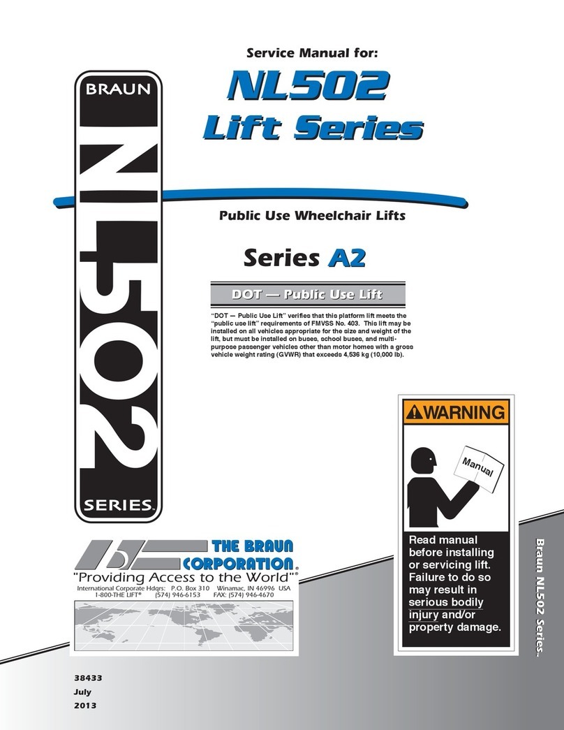 Braun NL502 Series Service manual