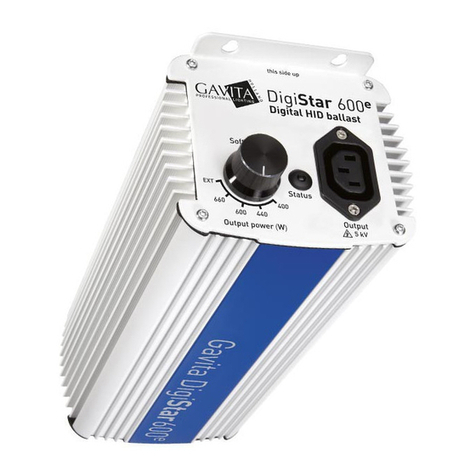 Gavita DigiStar 400 manual