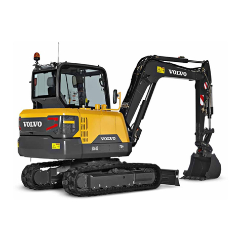 Volvo EC60E Operator's manual