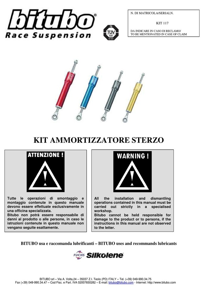 bitubo KIT 117 User manual
