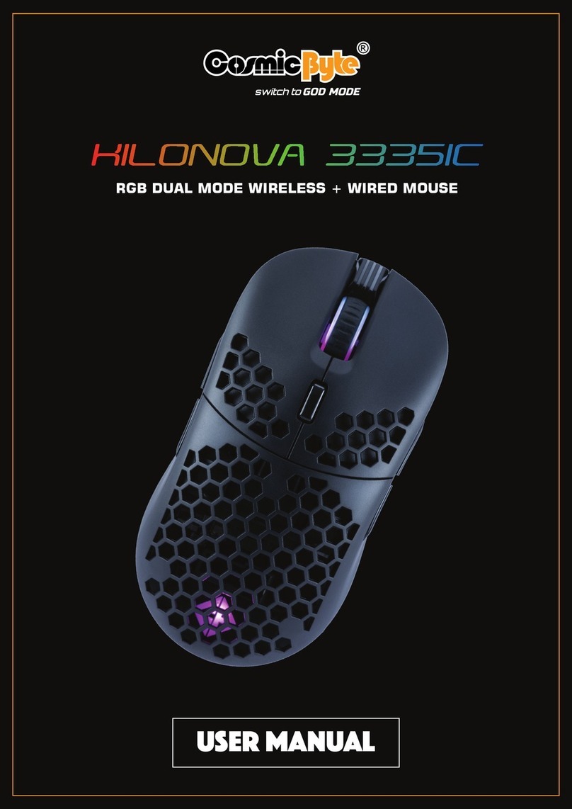 Cosmic Byte KILONOVA 3335IC User manual