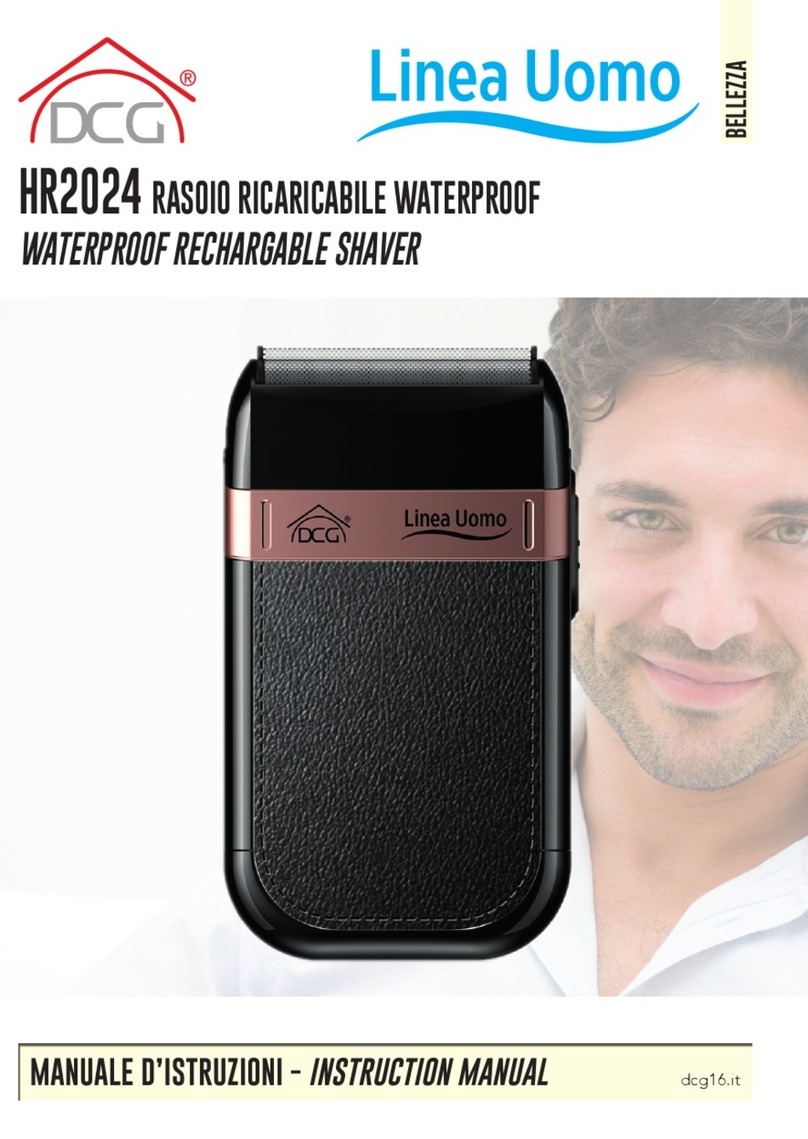 DCG Linea Uomo HR2024 instruction manual
