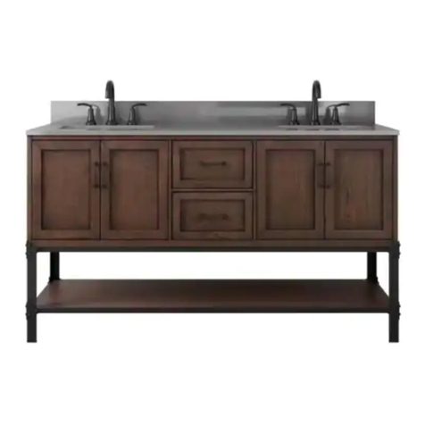 Home Decorators Collection TJ-0401V6022BR installation manual Home Decorators Collection TJ-0401V6022BR installation manual