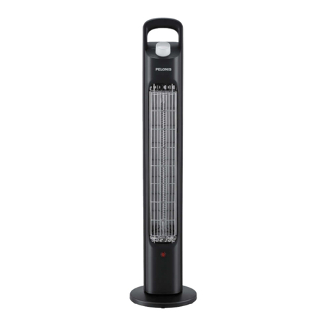 Pelonis PTH21S4BRB user manual Pelonis PTH21S4BRB user manual