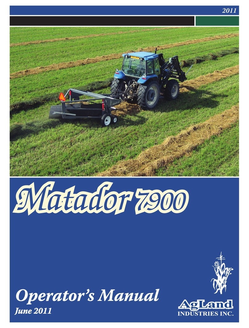 AgLand Matador 7900 Operator's manual