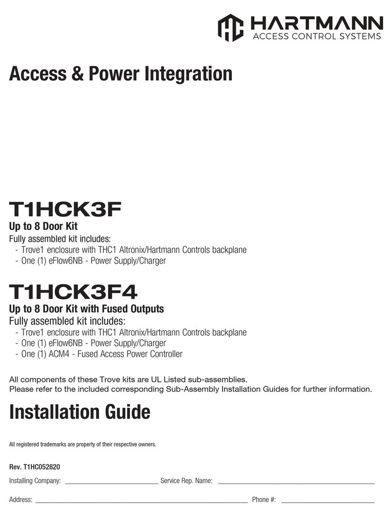 Hartmann T1HCK3F installation guide