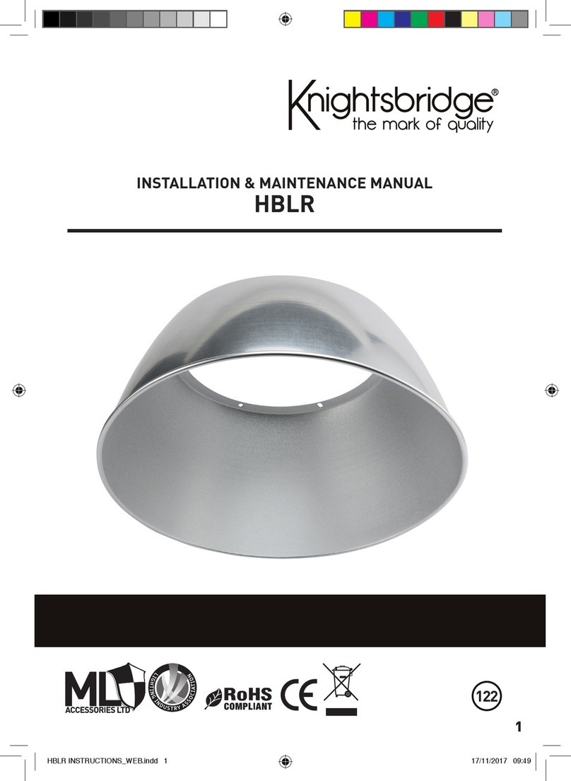 Knightsbridge HBLR Instruction Manual Knightsbridge HBLR Instruction Manual