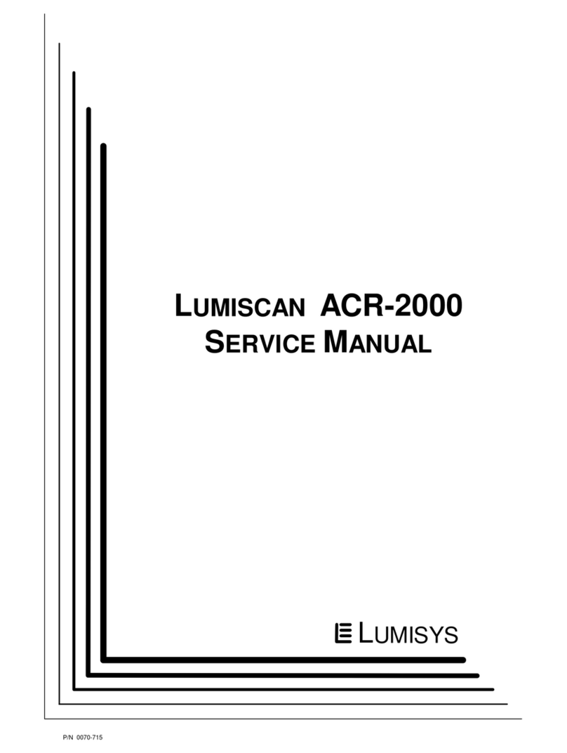Lumisys LUMISCAN ACR-2000 Service manual