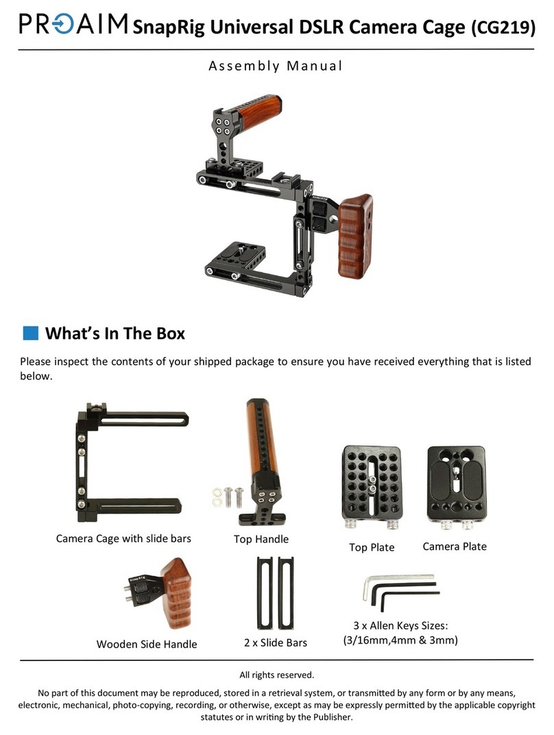 PROAIM SnapRig CG219 User manual PROAIM SnapRig CG219 User manual