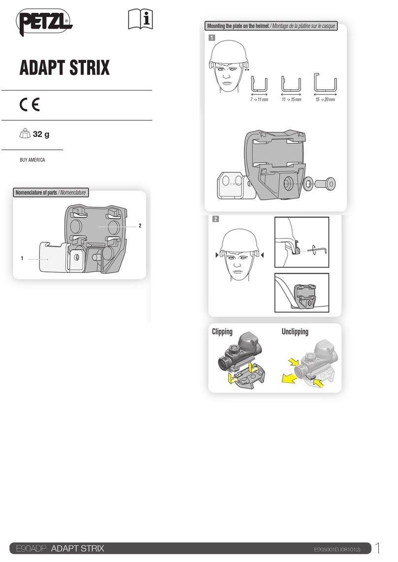 Petzl Adapt Strix quick start guide