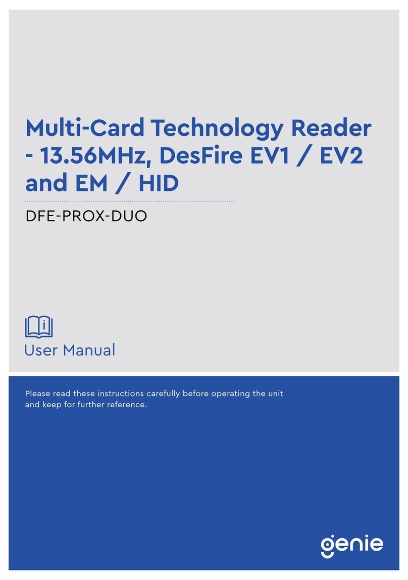 Genie DFE-PROX-DUO user manual
