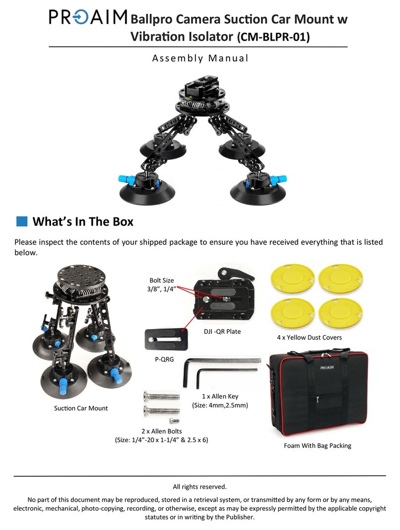 PROAIM Ballpro CM-BLPR-01 User manual