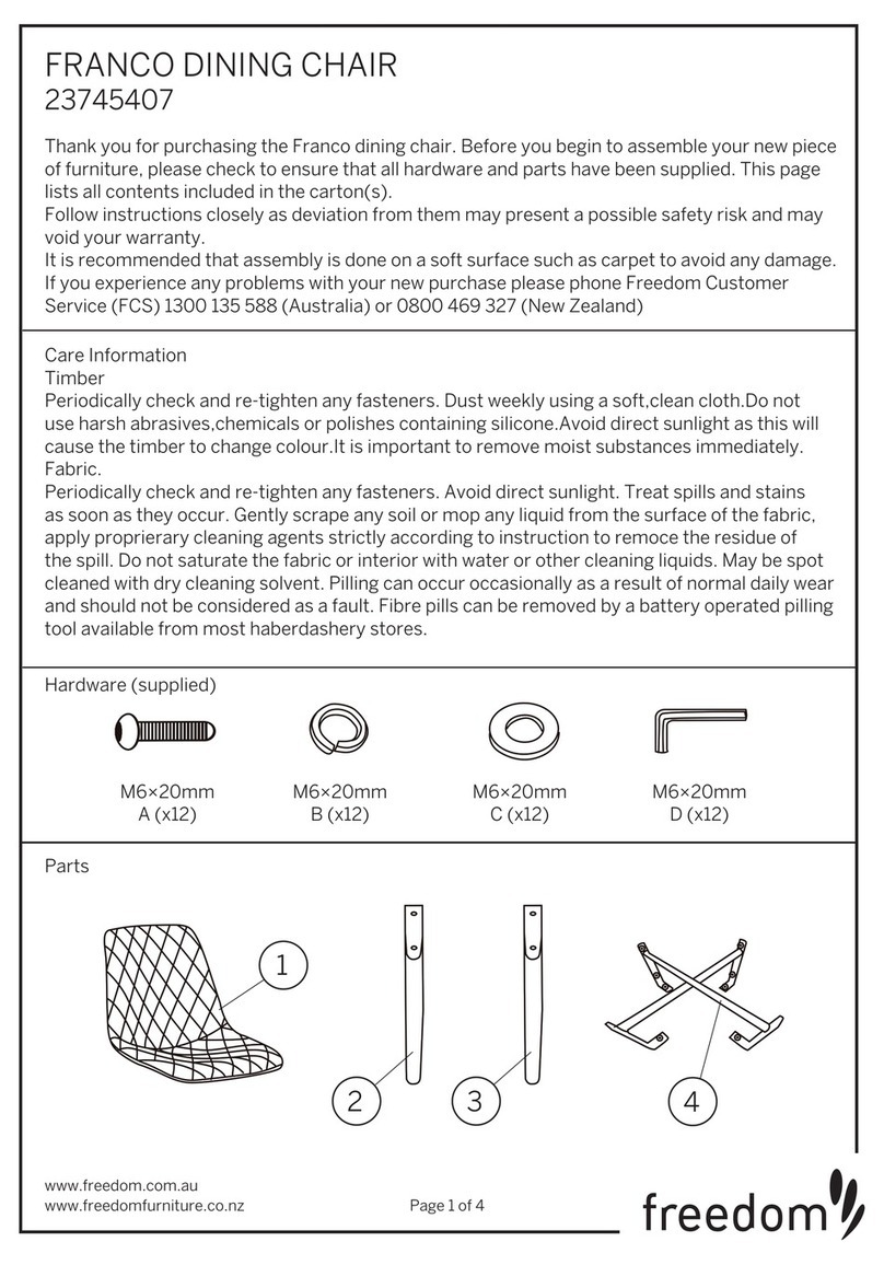 Freedom Franco 23745407 User manual
