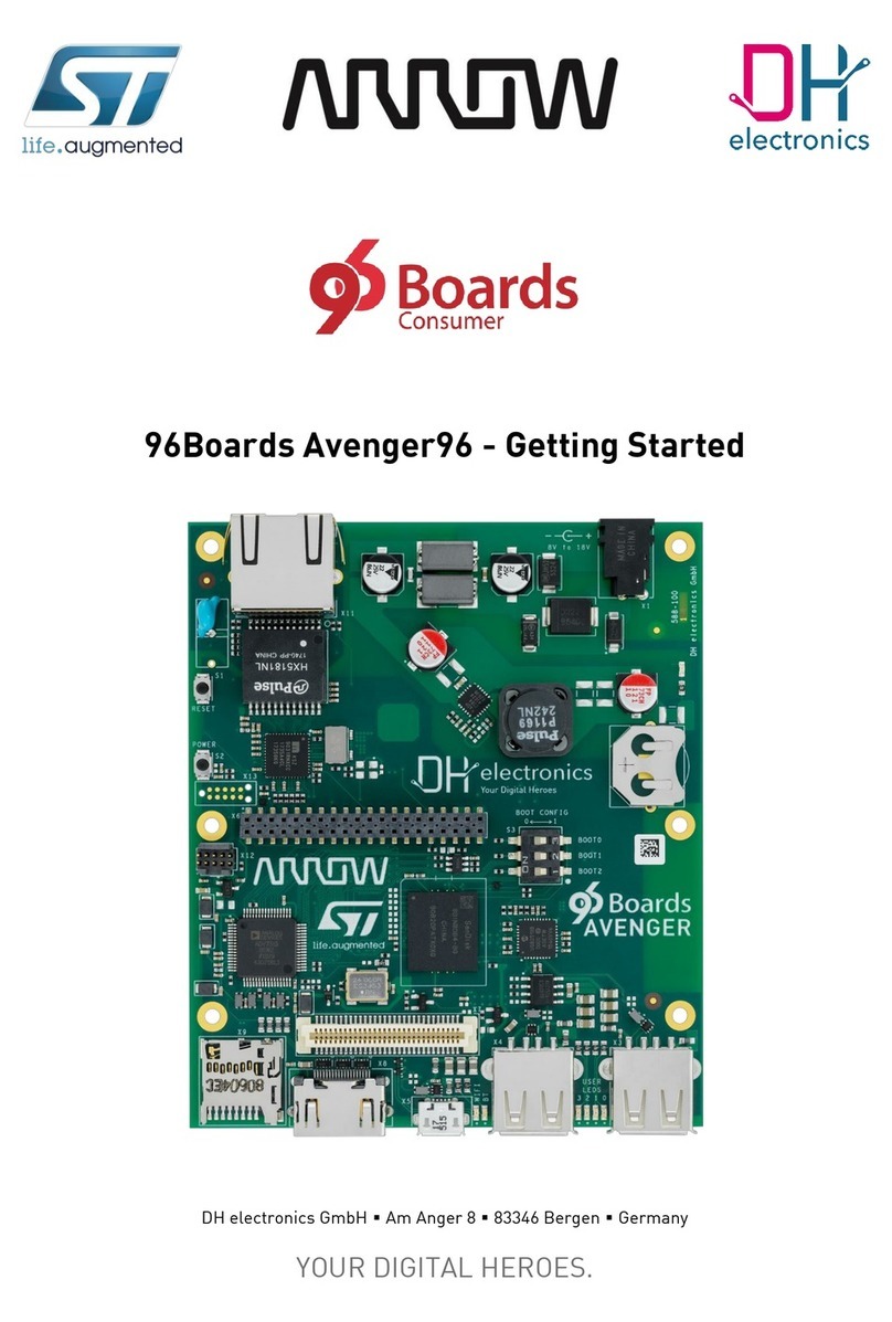 DH electronics 96Boards Avenger96 Getting started